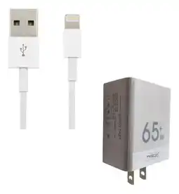 Falabella Cargador 65w Puerto Usb Con Cable Lightning 1 Mts oferta