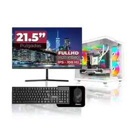 Falabella Computador AMD Ryzen 5 4655G RAM 16GB RGB DDR4 SSD 1TB Monitor 22 Pulgadas 100Hz oferta