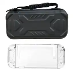 Falabella Estuche Rígido Relieve + Acrilico Transparente Compatible Con Switch 2 oferta