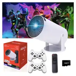 Falabella Mini proyector 4K con juegos ideal para cine en casa oferta