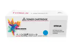 Falabella Tóner 202A CF501A CIAN genérico para LaserJet Pro M254 M281FCDW oferta