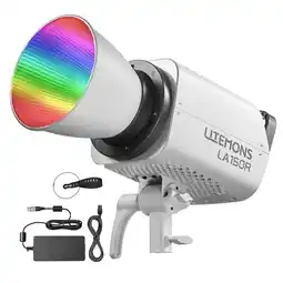Falabella Litemons LA150R Luz LED RGBBlanco 1800-10000K Montura Bowens Profesional oferta