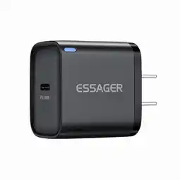 Falabella Adaptador Essager 30W Negro Carga Rápida oferta