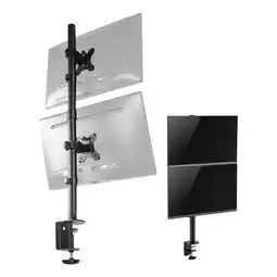Falabella Soporte Para 2 Monitores Vertical Inclinación Libre oferta
