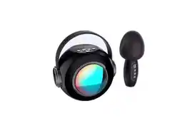 Falabella Parlante Karaoke Inalámbrico Con Micrófono Sd 5w Rgb Bt Aux oferta