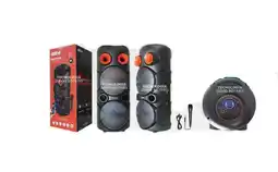 Falabella Parlante cabina Bluetooth Portatil 8* 2 pulgadas GD-2893 oferta