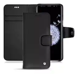 Falabella Funda Puro Cuero 100% Lujo Noreve Para Samsung Galaxy S9 Plus oferta