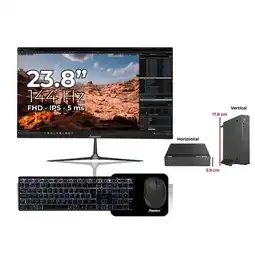 Falabella Computador Intel Core i5-12400 RAM 8GB SSD 512GB Monitor 24 Pulgadas 100Hz oferta