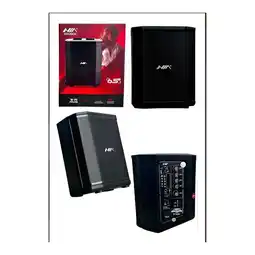 Falabella Cabina Parlante De Sonido + Micrófono-bluetooth 6.5 2806 Negro 110v oferta