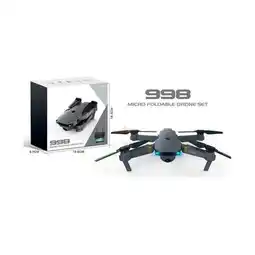Falabella Mini drone 998Pro dual cámara control remoto plegable Wi-Fi negro oferta
