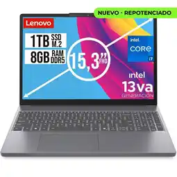 Falabella PORTATIL SLIM INTEL CORE I7 13620H SSD 1TB RAM 8GB DDR5 15,3 WUXGA oferta