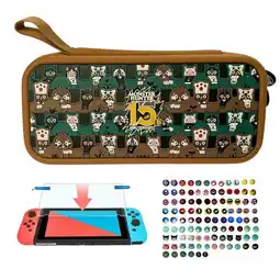 Falabella Estuche Edicion Monster 15+ Vidrio+2 Grips Para Switch oferta