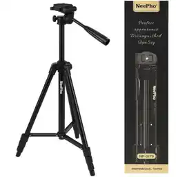 Falabella Trípode Profesional 105 cm con Paneo/Tilt, Nivel Burbuja y Gancho de Estabilidad oferta