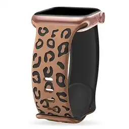 Falabella Pulso Manilla Animal Print Apple Watch 42 44 45 4649mm Cafe Negro oferta