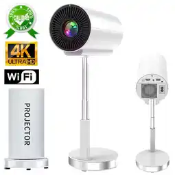 Falabella Mini Proyector Inteligente Portatil LED 4K HD Con Base Extendible oferta