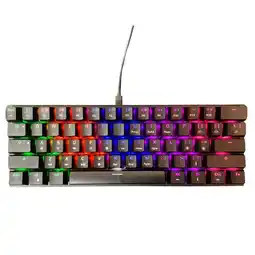 Falabella Teclado Mecánico J&R WY61-R Switch Rojo Cable Desmontable Negro oferta