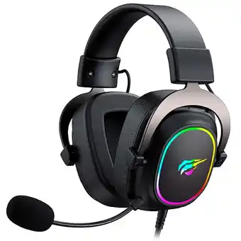 Falabella Diadema Gamer H2002r Profesional Negra 7.1 Rgb oferta