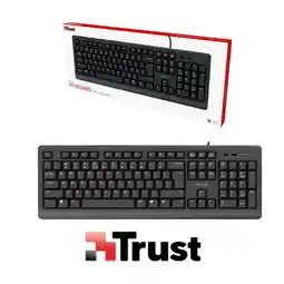 Falabella Teclado Trust Primo Teclas Silenciosas Y Resistente Líquidos oferta