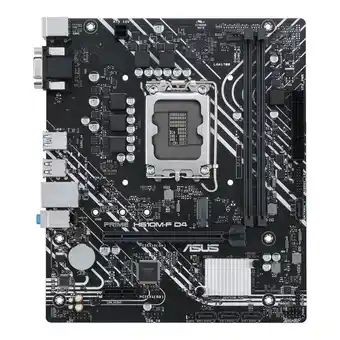 Falabella Tarjeta Madre Prime H610M-F D4 R20 Micro ATX LGA1700 con Estabilidad Mejorada y Soporte DDR4 oferta