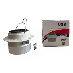 Falabella Bombillo Recargable De 50w Con Panel Solar oferta