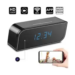 Falabella Camara Espía Hd Wifi Reloj Despertador oferta