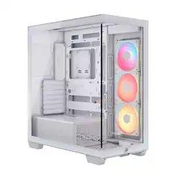Falabella Gabinete 3500X LXR LINK V.T. + 3 LX120-R RGB Blanco Con Arquitectura Mid Tower oferta