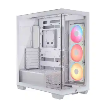 Falabella Gabinete 3500X LXR LINK V.T. + 3 LX120-R RGB Blanco Con Arquitectura Mid Tower oferta
