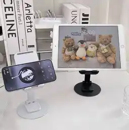 Falabella Porta Celular Giratorio 360° Soporte Escritorio Tablet Movil oferta