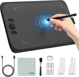 Falabella Tableta Gráfica Digitalizadora Panel 10x6pulg Ugee M808 Android PC + Accesorios oferta