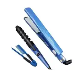 Falabella Combo Nano Titanium Plancha Cabello + Rizadora + Pinza Peine oferta