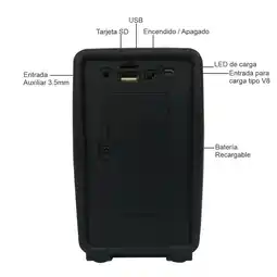 Falabella Mini Parlante Recargable 3 Vs Ps2352bt Función Tws oferta