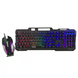 Falabella Teclado Y Mouse Gamer Retroiluminado Para Precision Y Estilo oferta
