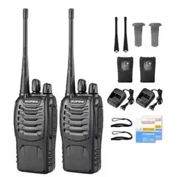 Falabella Radio Walkie Talkie One Pixel Bf-888s Uhf X2 Bateria 2800m Ah oferta