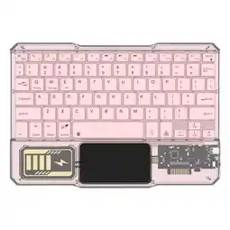 Falabella Combo Teclado Y Mouse Bluetooth Recargable Kb-333 Rosado oferta