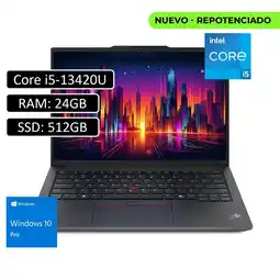 Falabella PORTATIL ThinkPad E14 Intel Core i5-13420U RAM 24GB SSD 512GB14 Win11 PRO oferta