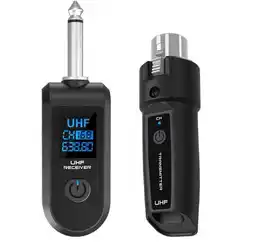 Falabella Sistema Inalámbrico para Micrófono Adaptador Transmisor Receptor UHF oferta