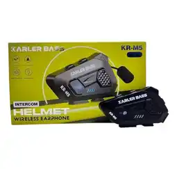 Falabella Intercomunicador Kr-m5 Helmet Ip66 Wireless 5.2 Unicanal oferta