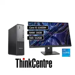Falabella PC SFF THINKCENTRE NEO CORE I5 13420H 16GB DDR5 512GB WIN11 MONITOR 21.5 oferta