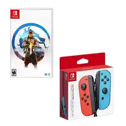 Falabella Control Switch Joy-con Neon Con Juego Mortal Kombat 1 oferta