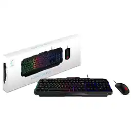 Falabella Combo Teclado Y Mouse Gamer Forge Gk100 Ls Rgb Negro oferta