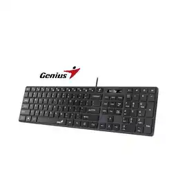 Falabella TECLADO GENIUS SLIMSTAR 126 QWERTY ESPAÑOL COLOR NEGRO oferta