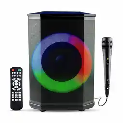 Falabella Bafle 8 Pulgadas 30W Recargable con Radio Micrófono y LED RGB oferta