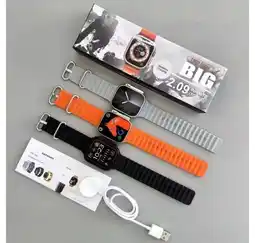 Falabella Smartwatch T900 Ultra Carga Inalambrica - Reloj Unisex NB2250 oferta