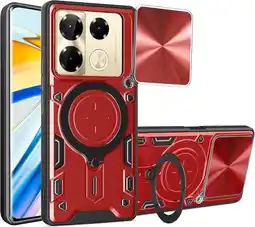 Falabella Estuche Armo Antigolpe Infinix note 40 pro Plus 5g Rojo oferta