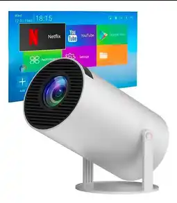 Falabella Mini Proyector 4k Wifi Bluetooth Video Beam Hy300 Automatico Magic Tv oferta