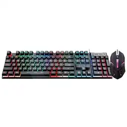 Falabella Combo Gamer Teclado y Mouse Suspensión K20 RGB oferta