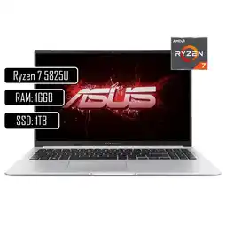 Falabella PORTATIL M1502 AMD RYZEN 7 5825U RAM 16GB DDR4/ SSD 1TB M.2/ 15.6/WIN11 HOME oferta