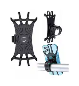 Falabella Soporte Universal para Celular MotoBici y Patineta Goma Flexible oferta