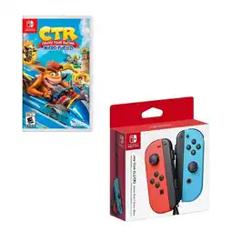 Falabella Control Switch Joy-con Neon Con Juego Crash Ctr Switch oferta
