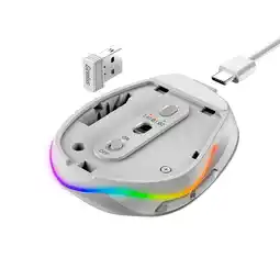 Falabella Mouse Ergo 9000 Inalámbrico Blanco 1600 DPI oferta